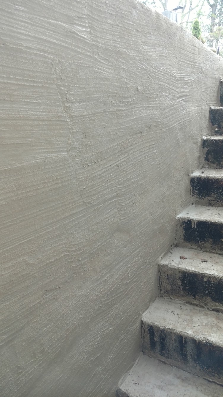 Exterior concrete foundation wall — OBW exterior waterproofing Maryland